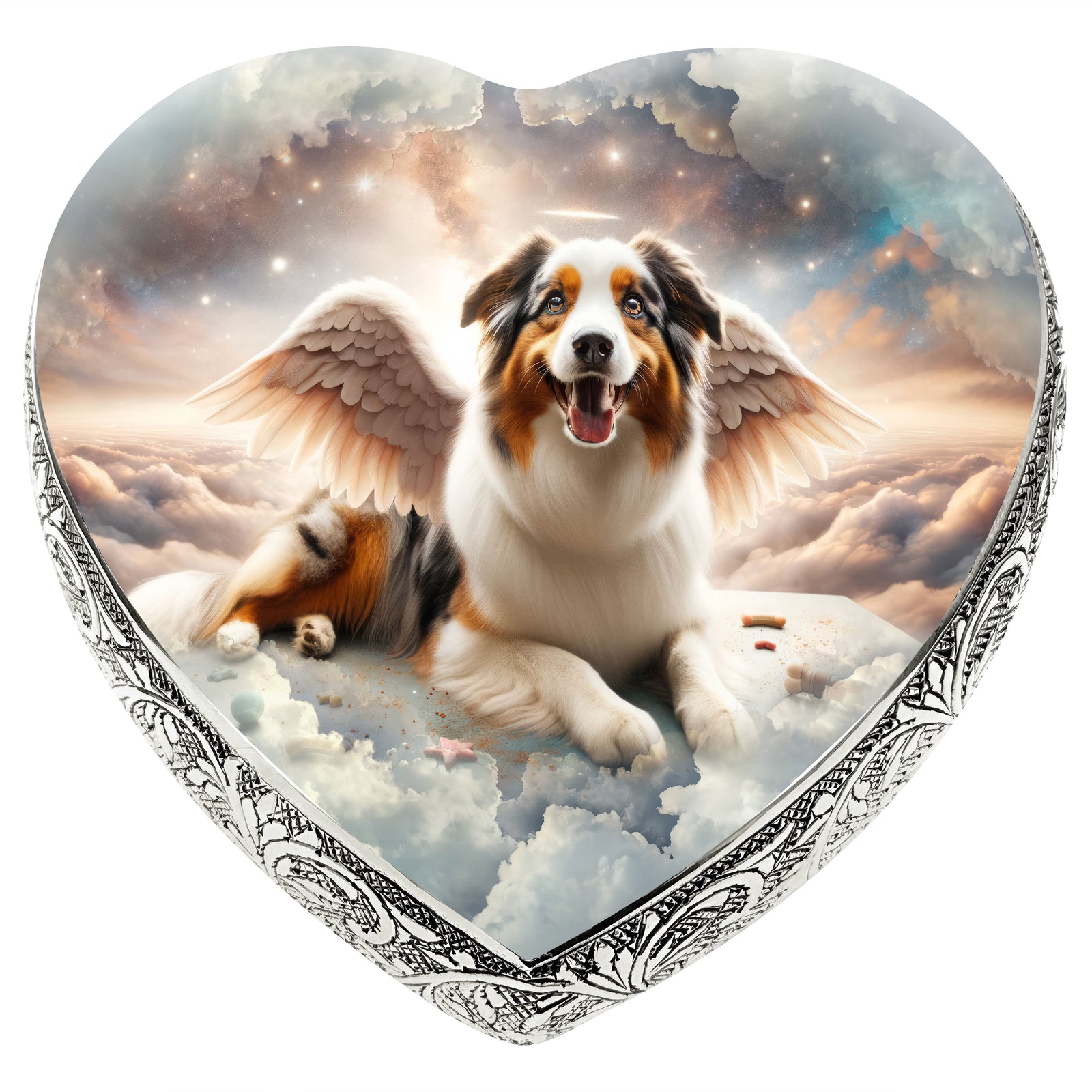 Eternal Elegance Dog Urns Australian Shepherd - Orion Shimmer Dog Urn