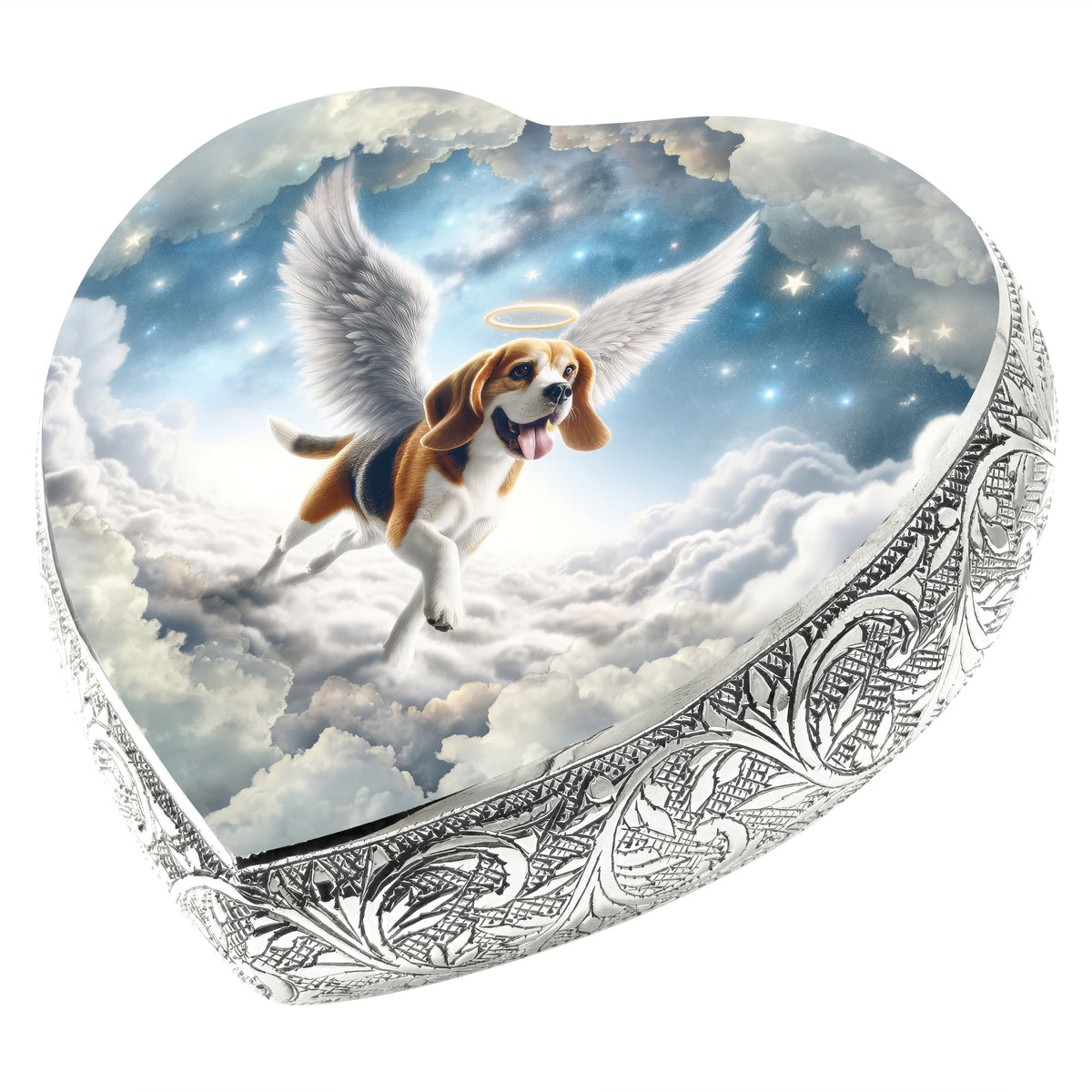 Eternal Elegance Dog Urns Beagle - Celestial Cascade Dog Urn