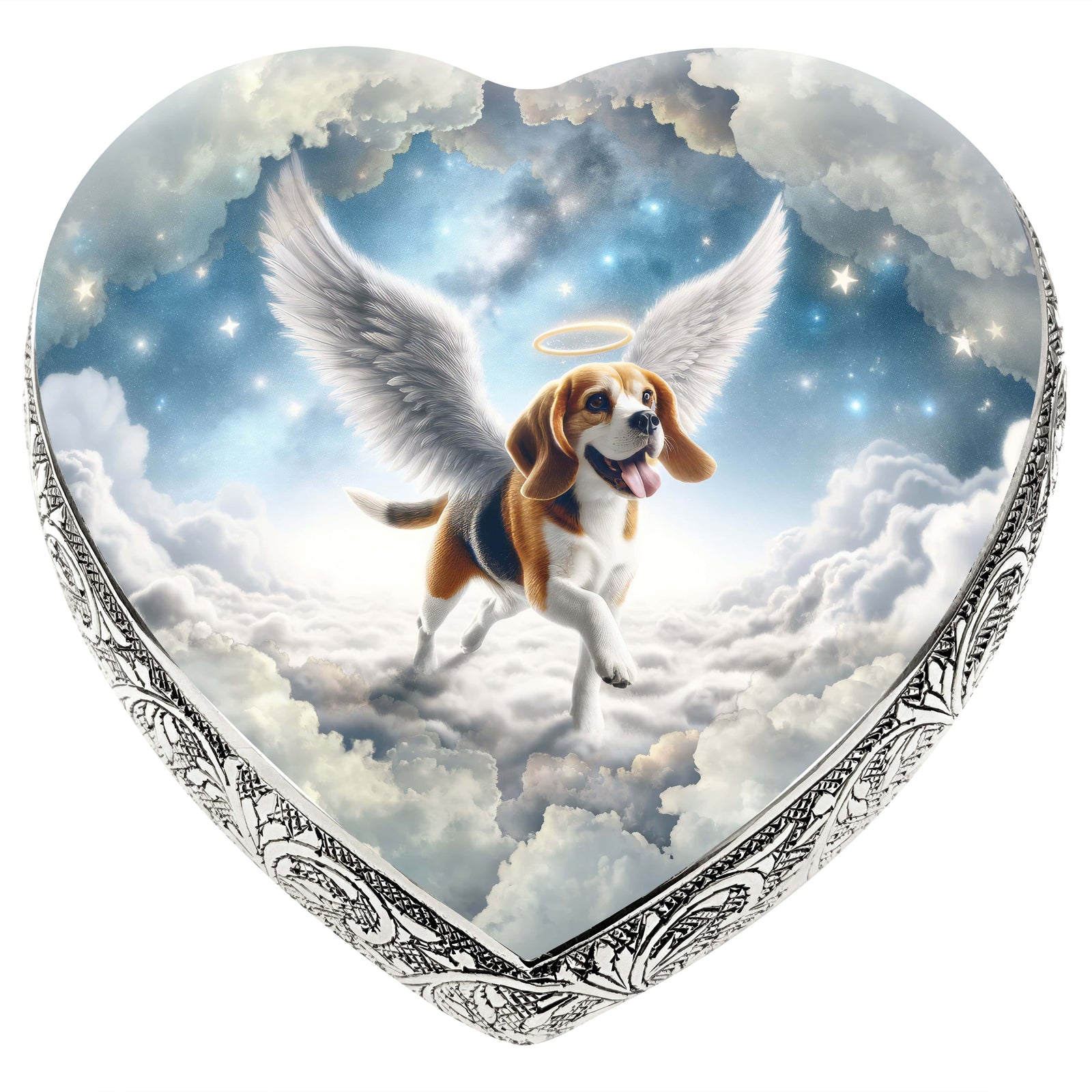 Eternal Elegance Dog Urns Beagle - Celestial Cascade Dog Urn
