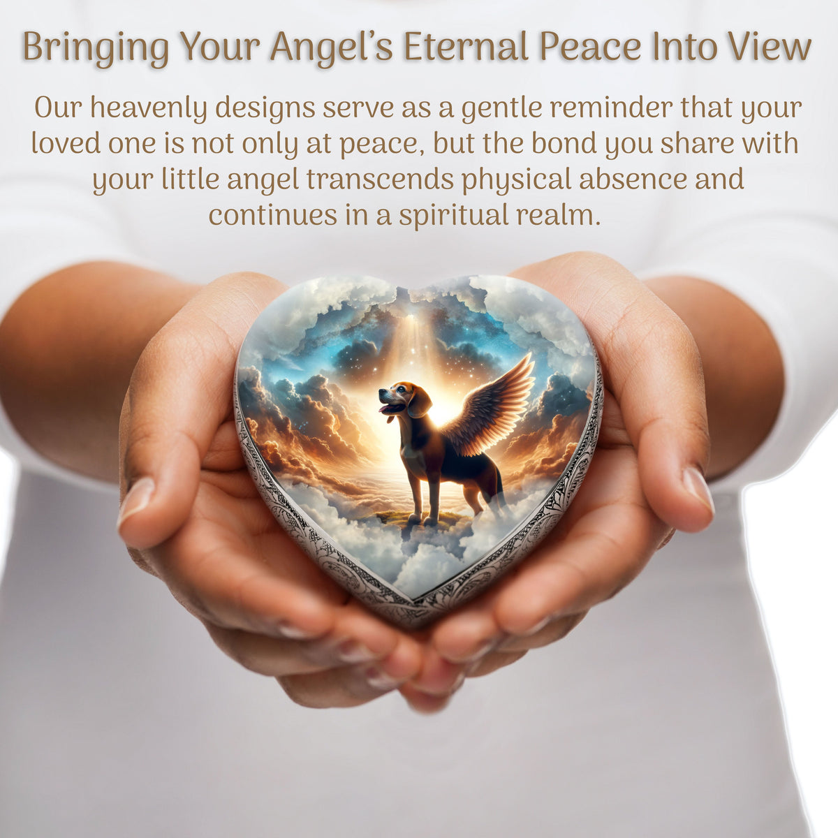 Eternal Elegance Dog Urns Beagle - Galaxy Glaze Dog Urn