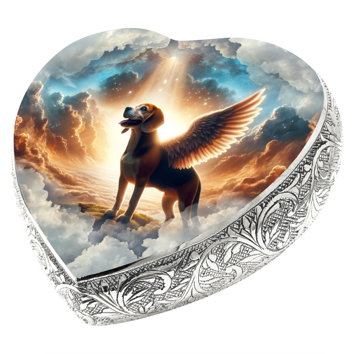 Eternal Elegance Dog Urns Beagle - Galaxy Glaze Dog Urn