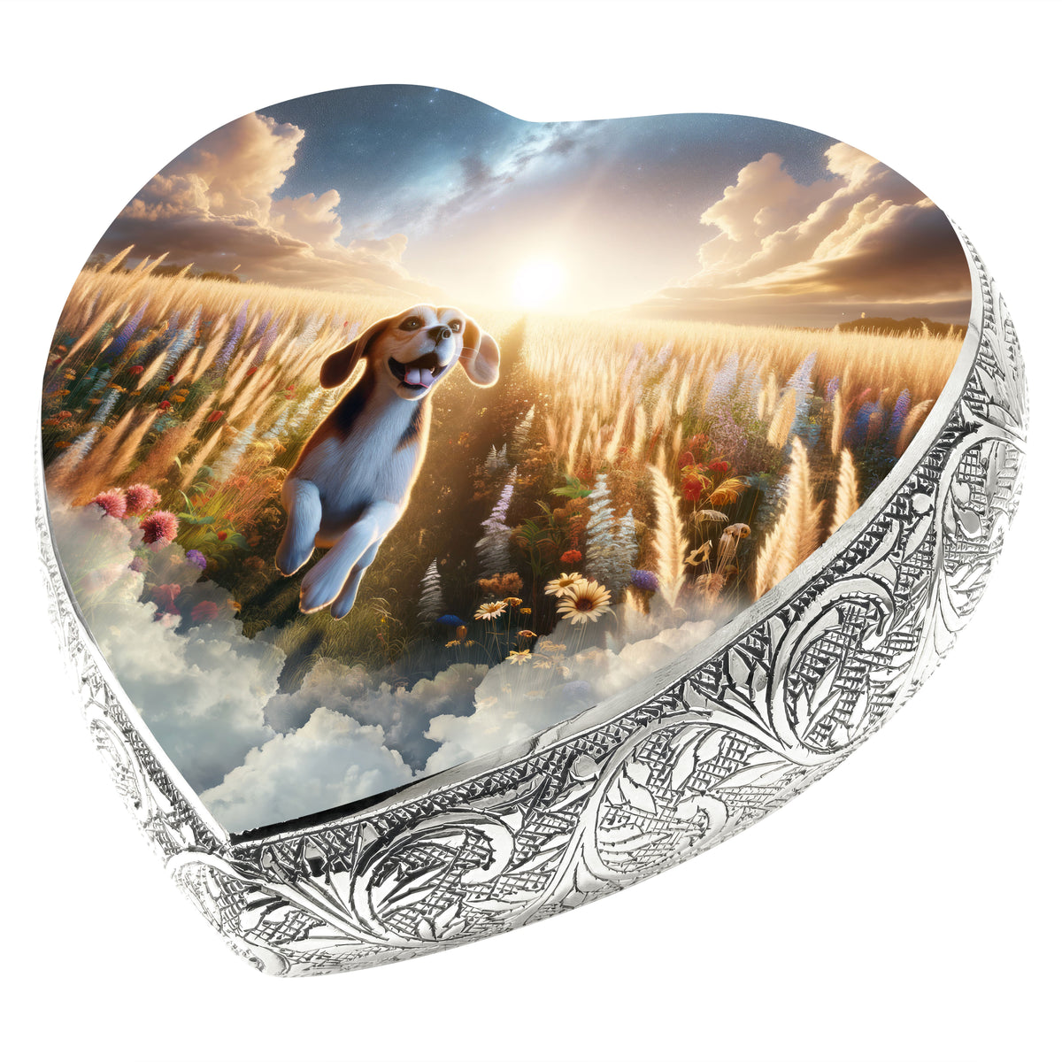 Eternal Elegance Dog Urns Beagle - Heavenly Splendor Dog Urn