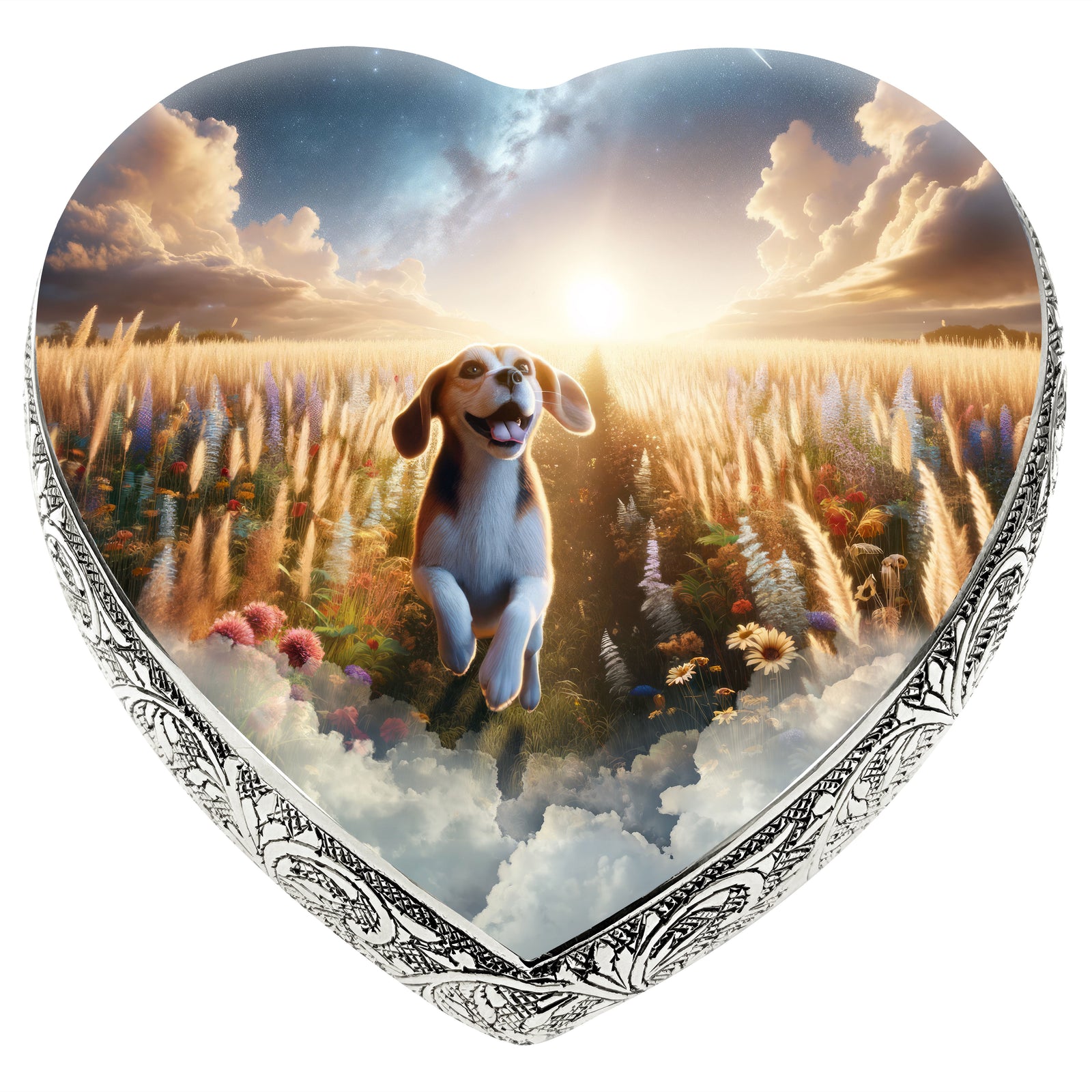 Eternal Elegance Dog Urns Beagle - Heavenly Splendor Dog Urn