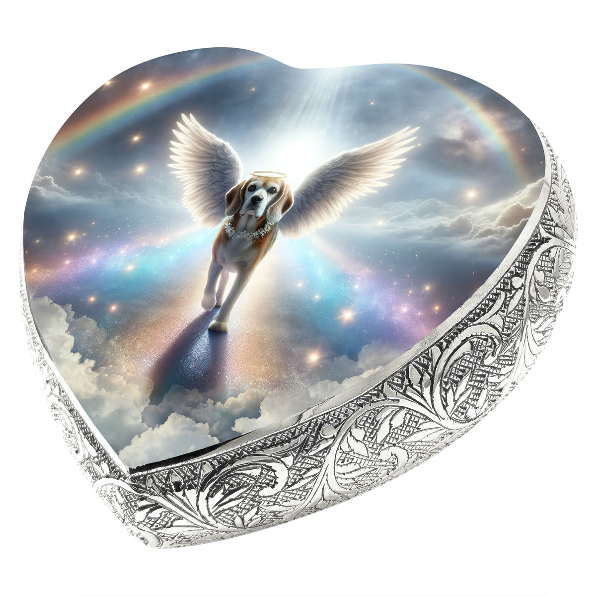 Eternal Elegance Dog Urns Beagle - Rainbow Bridge Dog Urn