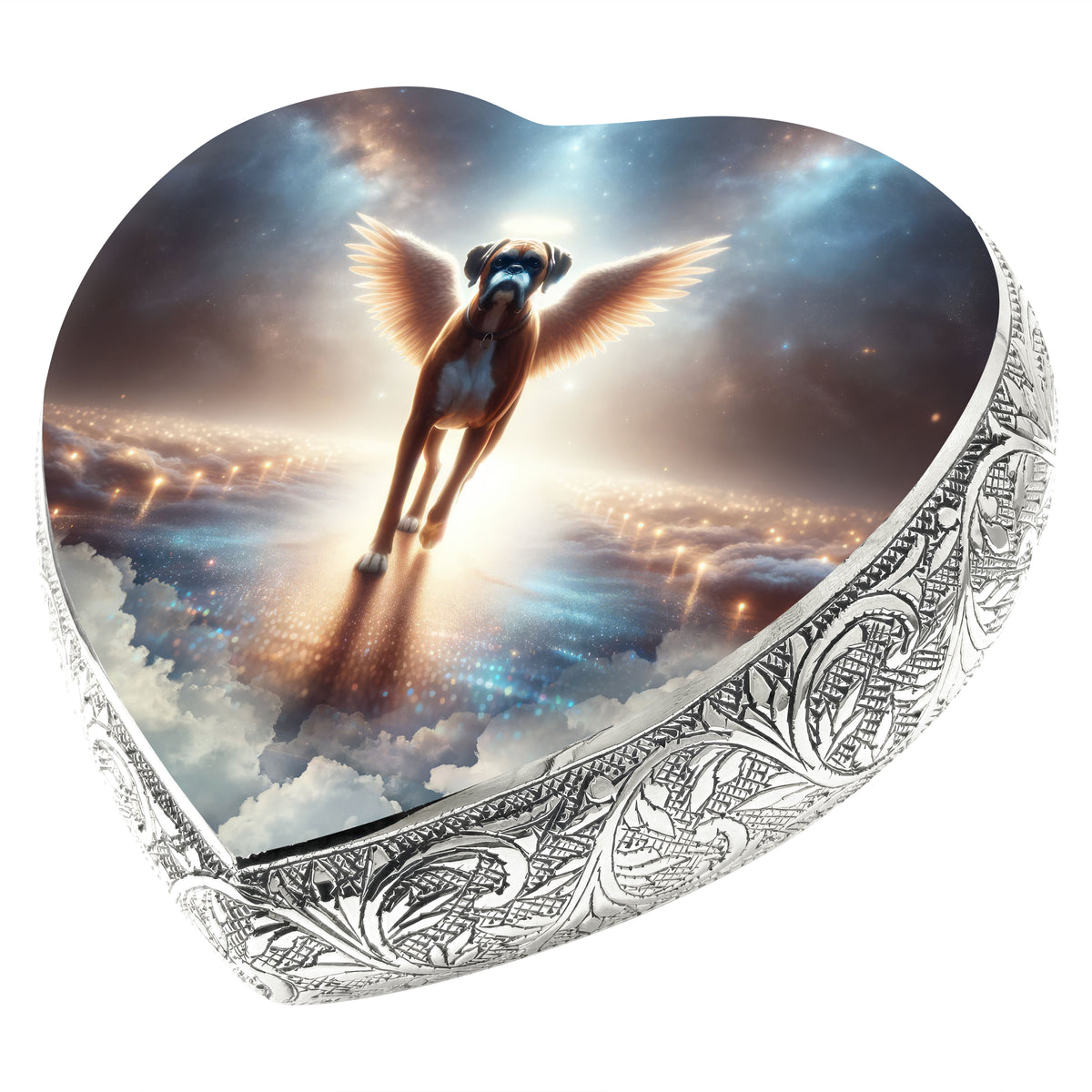 Eternal Elegance Dog Urns Boxer - Divine Dreamscape Dog Urn