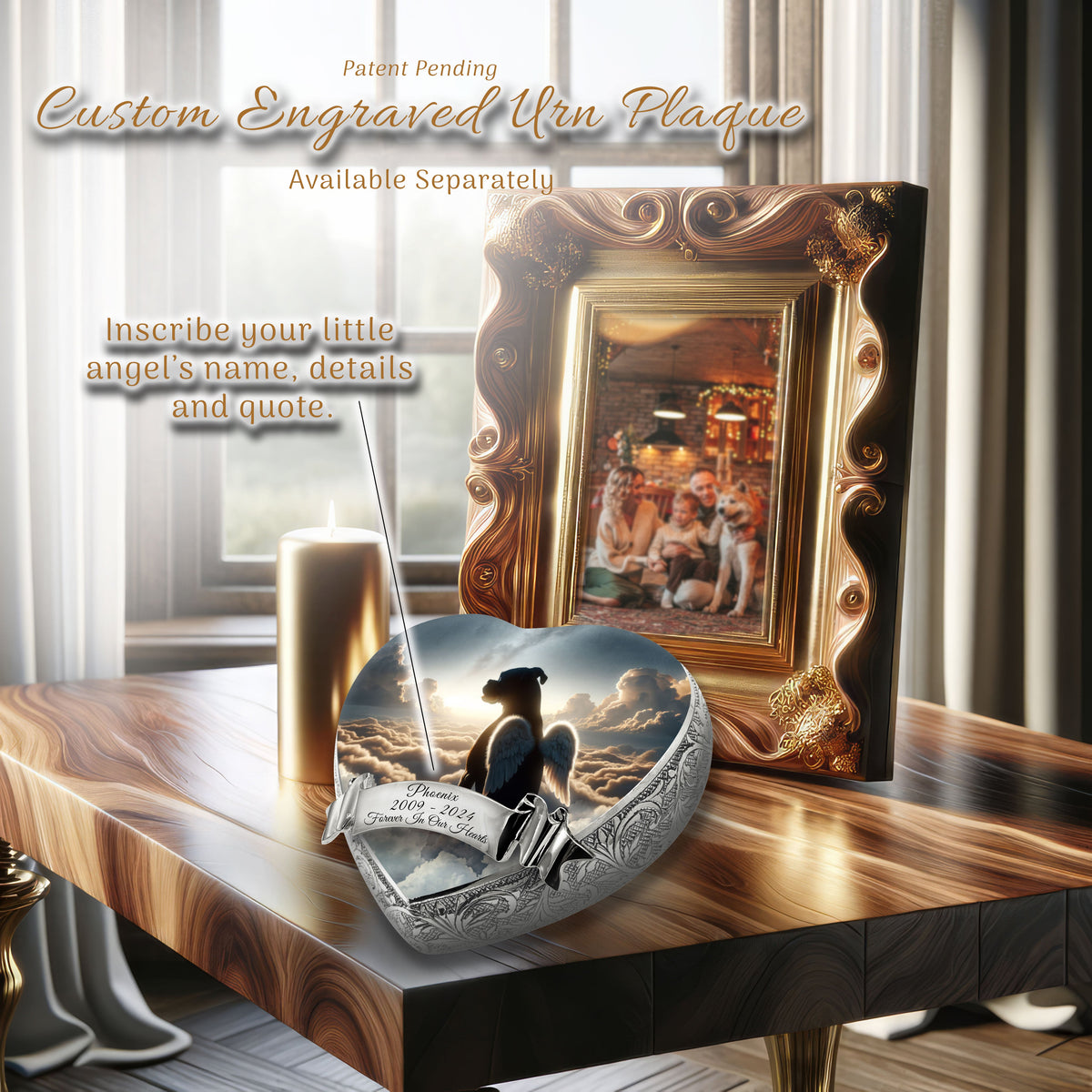 Eternal Elegance Dog Urns Boxer - Edenic Horizon Dog Urn