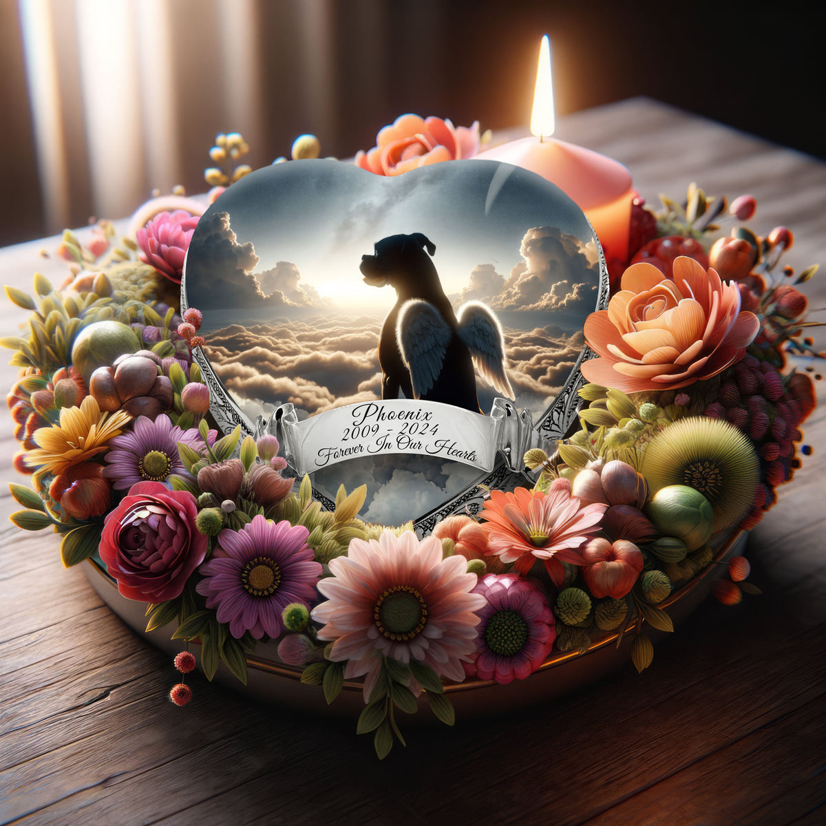 Eternal Elegance Dog Urns Boxer - Edenic Horizon Dog Urn