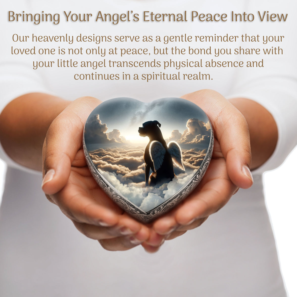 Eternal Elegance Dog Urns Boxer - Edenic Horizon Dog Urn