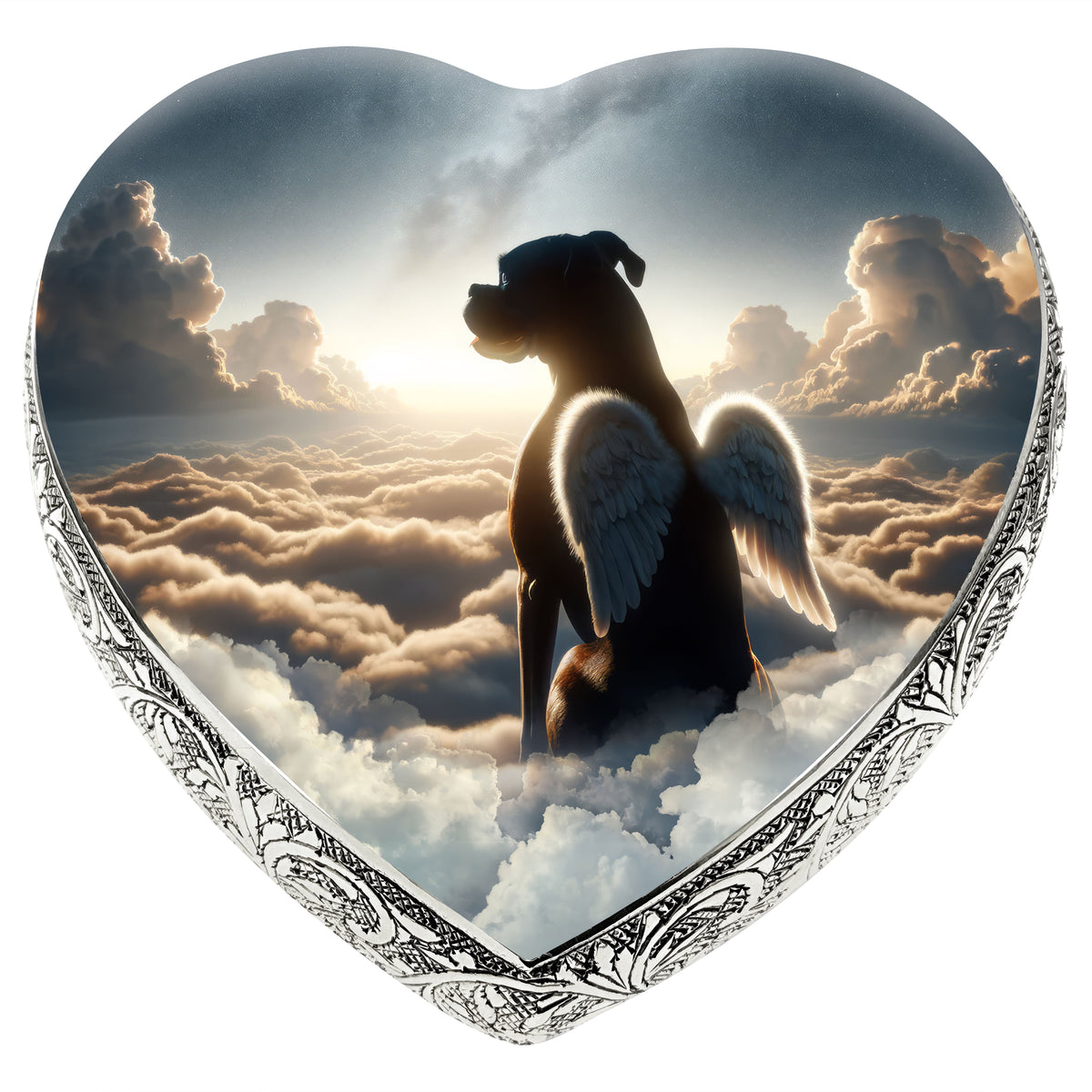 Eternal Elegance Dog Urns Boxer - Edenic Horizon Dog Urn