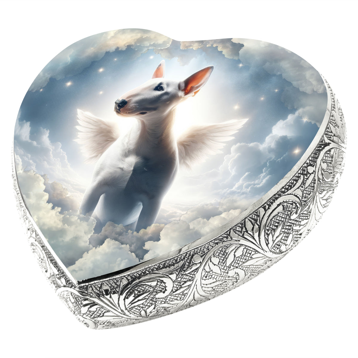 Eternal Elegance Dog Urns Bull Terrier - Cosmic Chorus Dog Urn