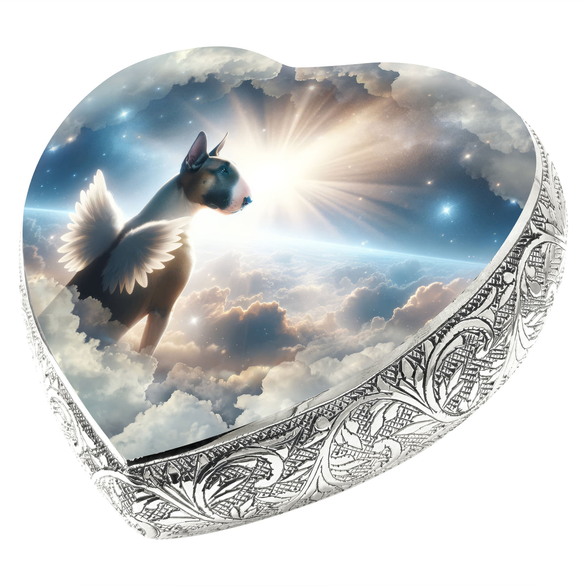 Eternal Elegance Dog Urns Bull Terrier - Nova Glow Dog Urn