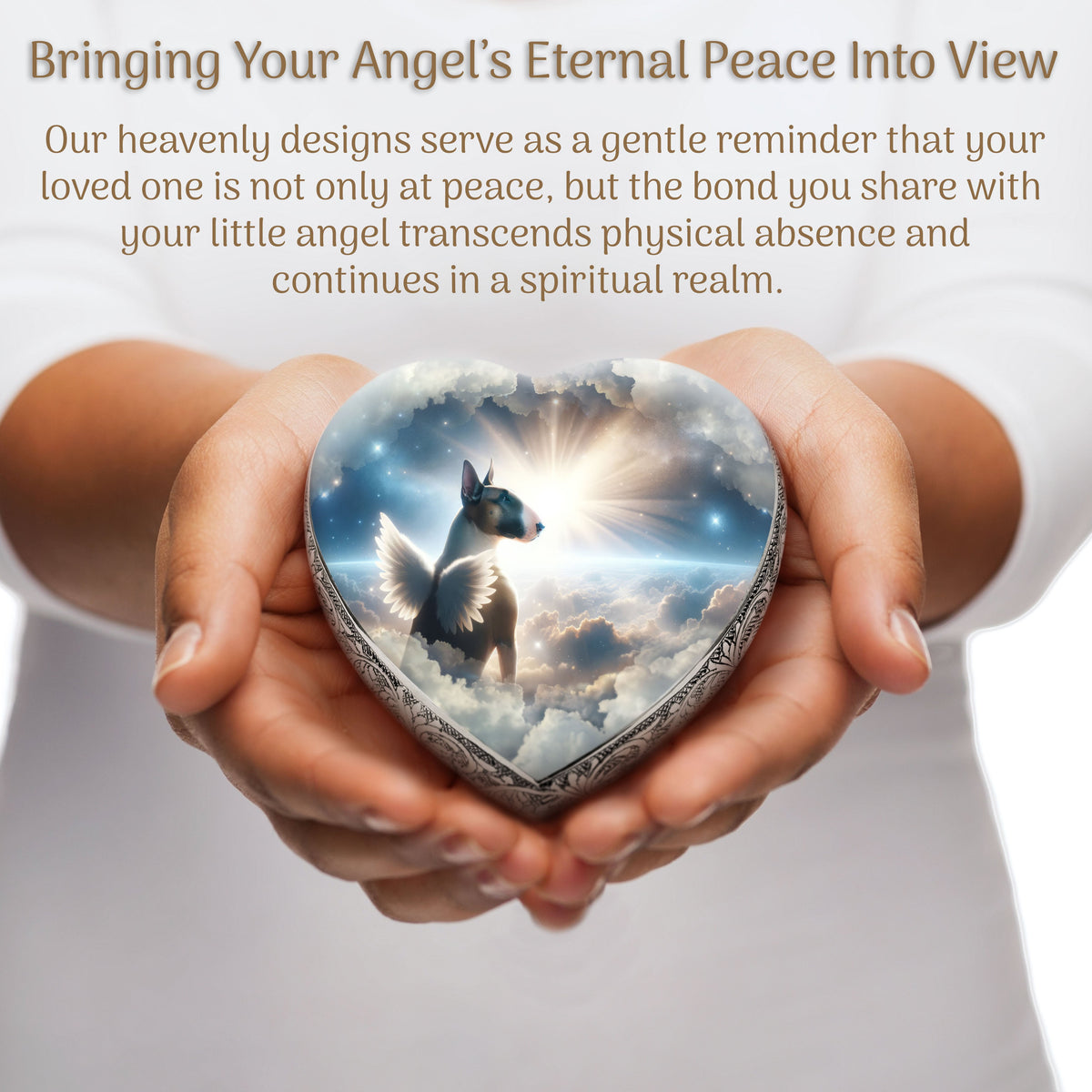 Eternal Elegance Dog Urns Bull Terrier - Nova Glow Dog Urn