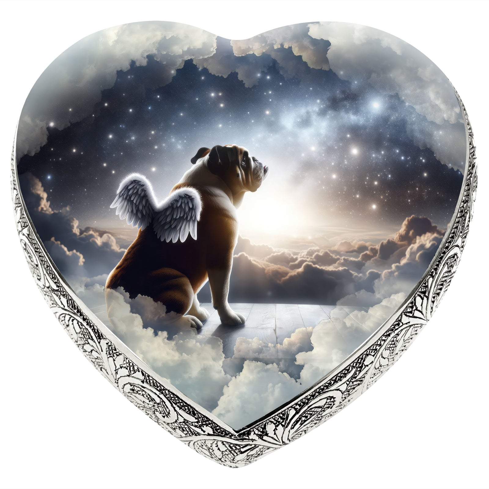 Eternal Elegance Dog Urns Bulldog - Aurora Allure Dog Urn