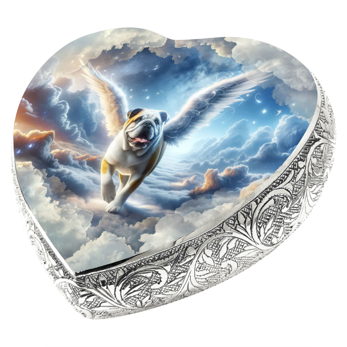 Eternal Elegance Dog Urns Bulldog - Cosmic Chorus Dog Urn