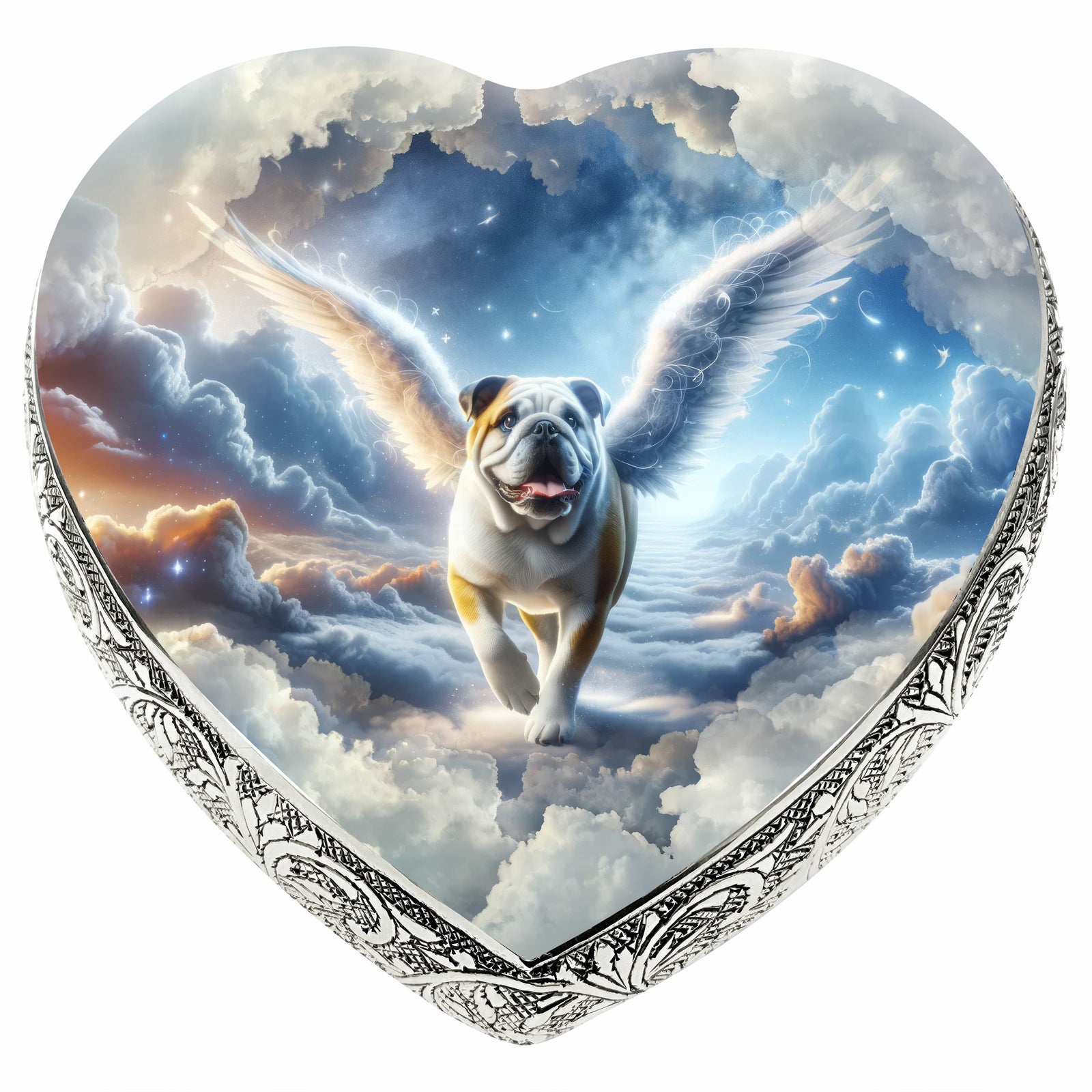 Eternal Elegance Dog Urns Bulldog - Cosmic Chorus Dog Urn