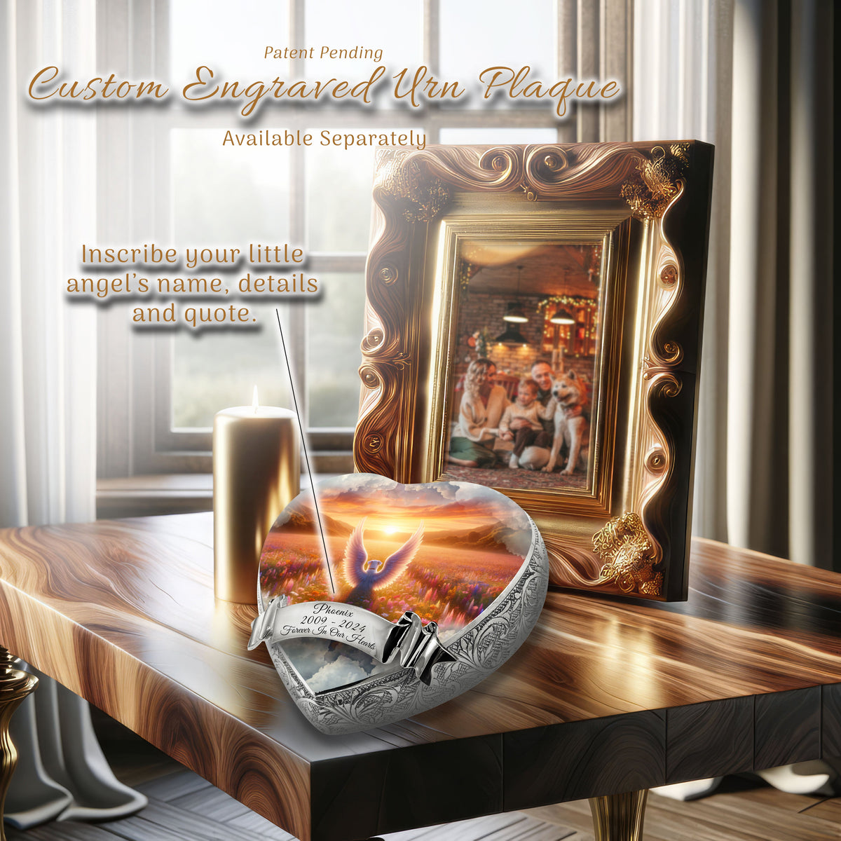 Eternal Elegance Dog Urns Bulldog - Divine Skyscape Dog Urn