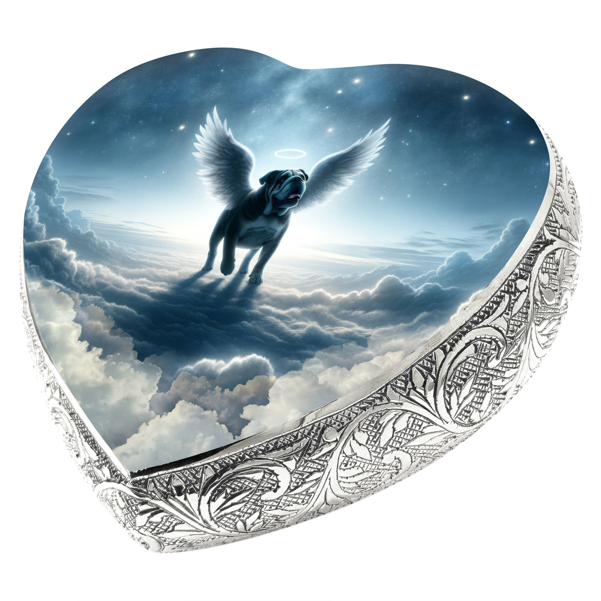 Eternal Elegance Dog Urns Bulldog - Starry Soiree Dog Urn