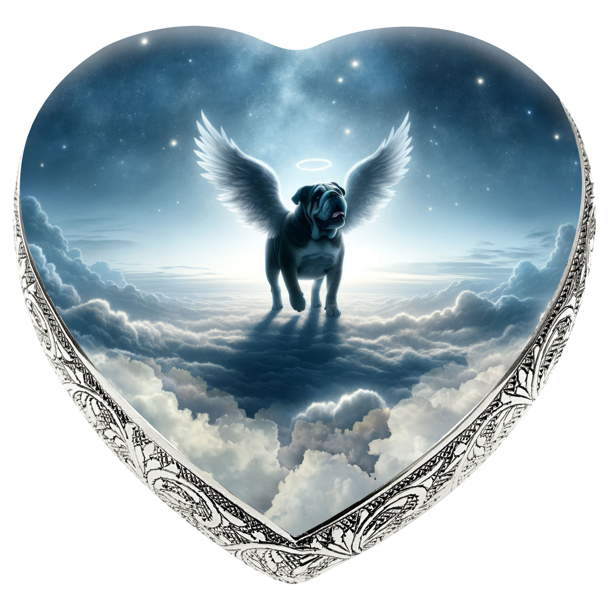 Eternal Elegance Dog Urns Bulldog - Starry Soiree Dog Urn