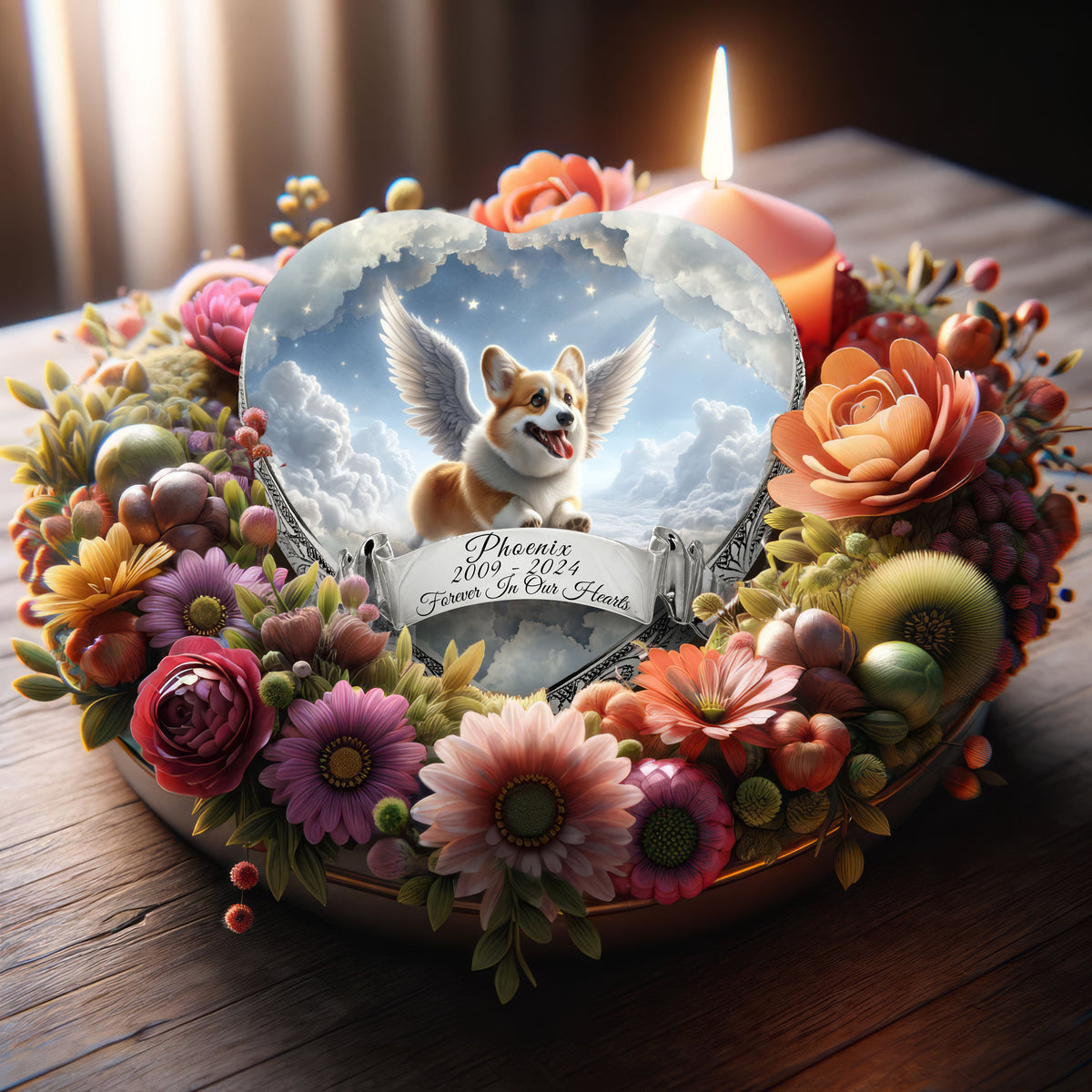 Eternal Elegance Dog Urns Corgi - Celestial Splendor Dog Urn