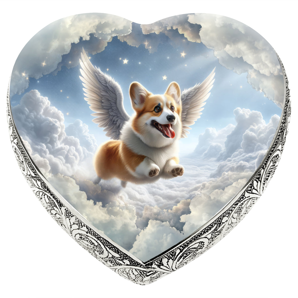 Eternal Elegance Dog Urns Corgi - Celestial Splendor Dog Urn