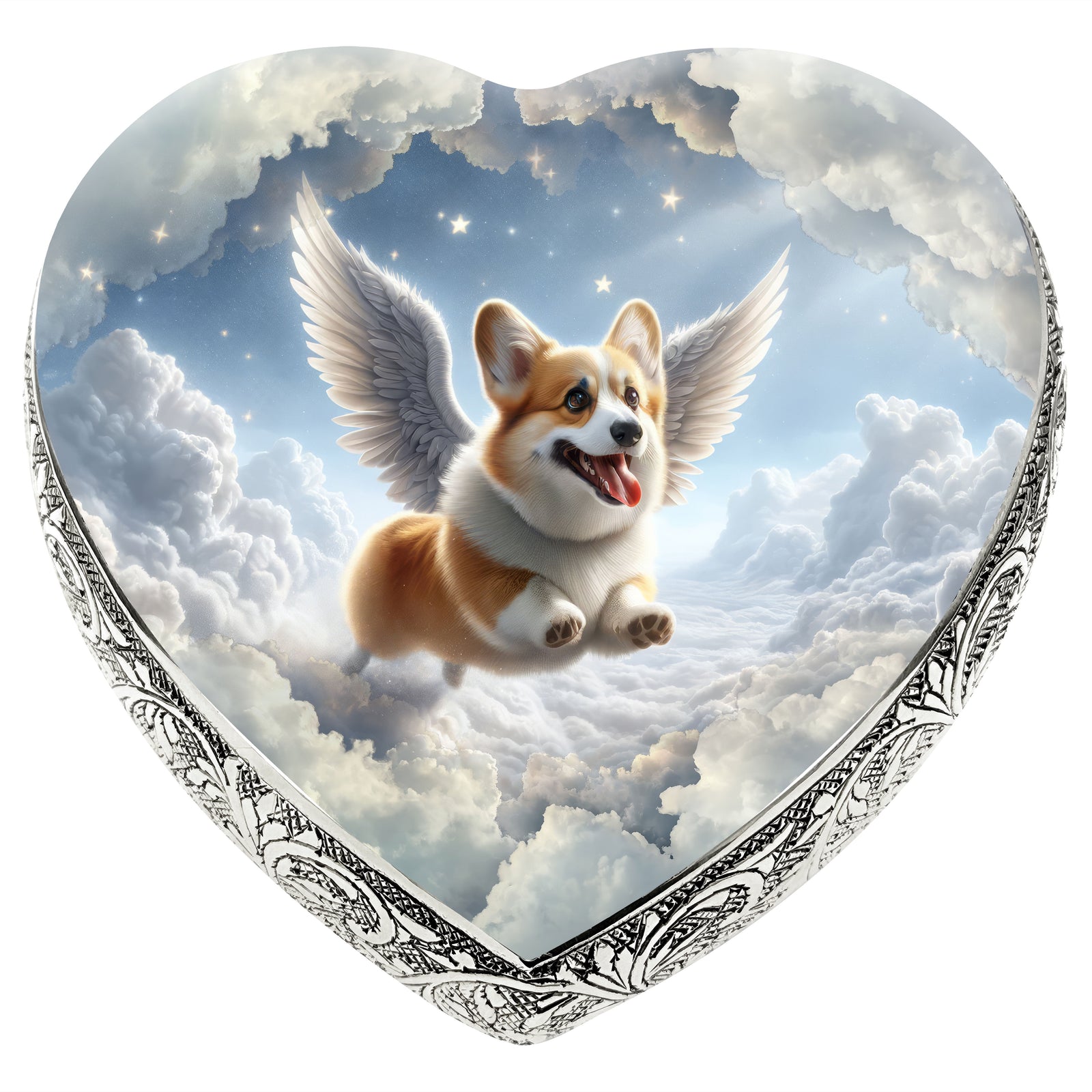 Eternal Elegance Dog Urns Corgi - Celestial Splendor Dog Urn