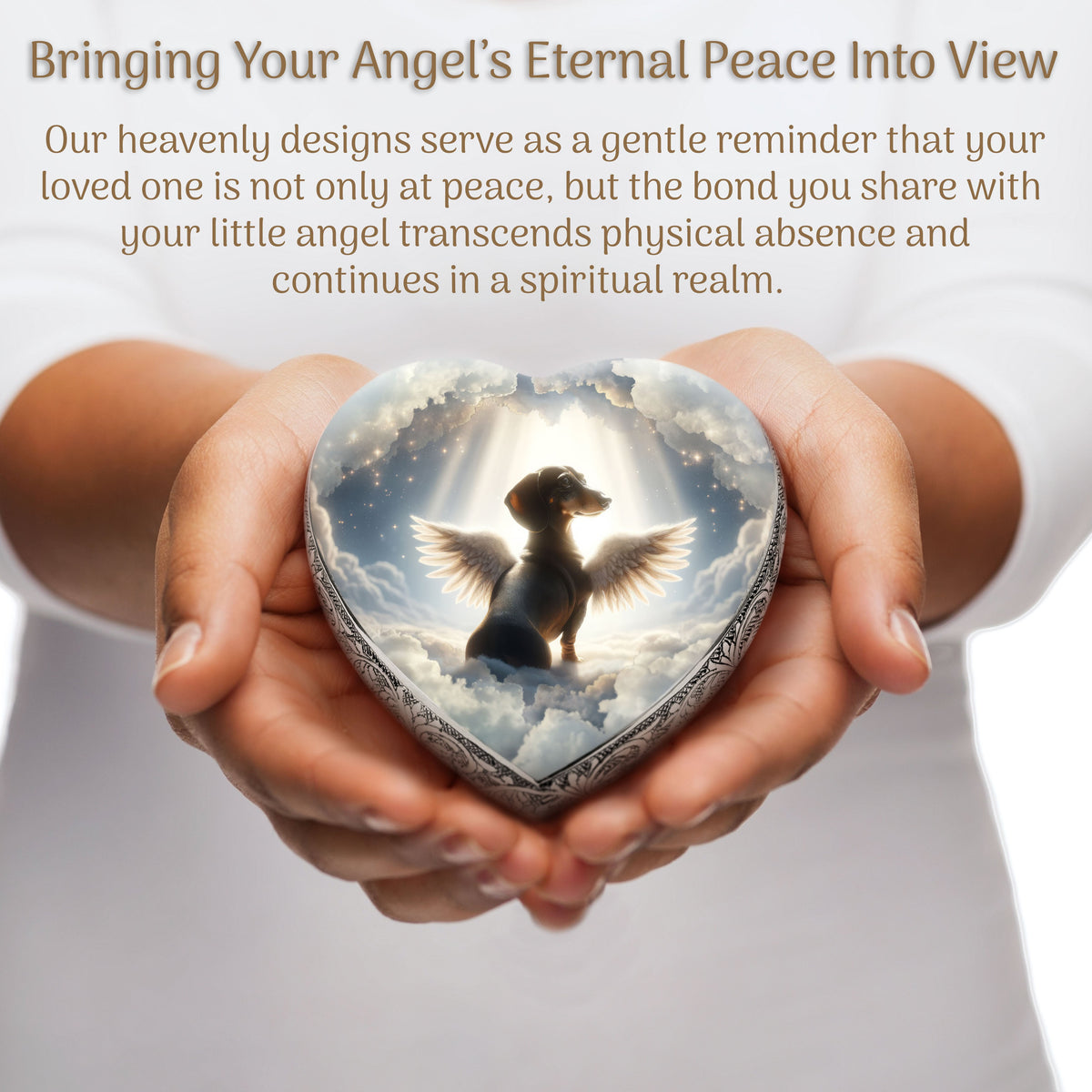 Eternal Elegance Dog Urns Dachshund - Celestial Elegance Dog Urn