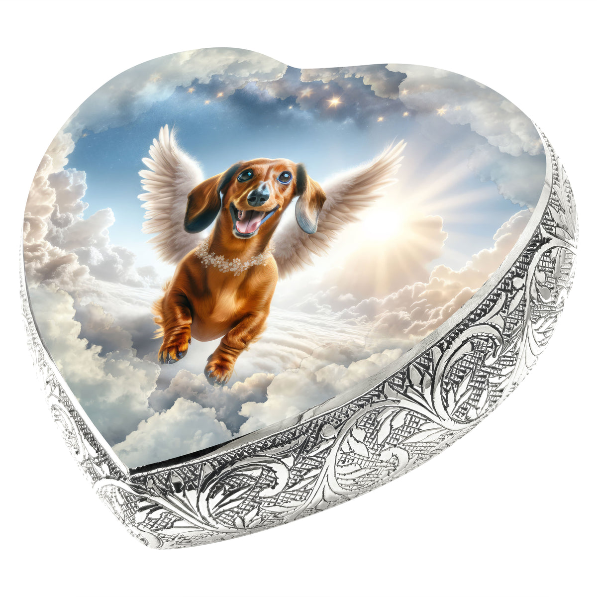Eternal Elegance Dog Urns Dachshund - Celestial Majesty Dog Urn