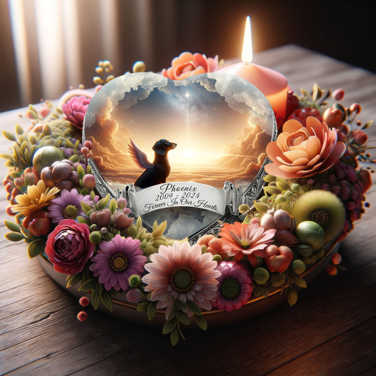 Eternal Elegance Dog Urns Dachshund - Elysium Sky Dog Urn