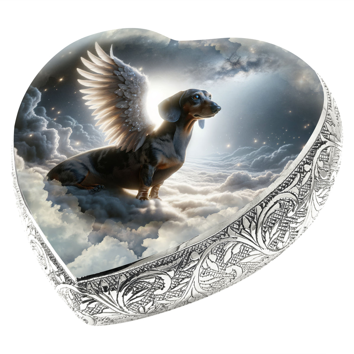 Eternal Elegance Dog Urns Dachshund - Heavenly Splendor Dog Urn