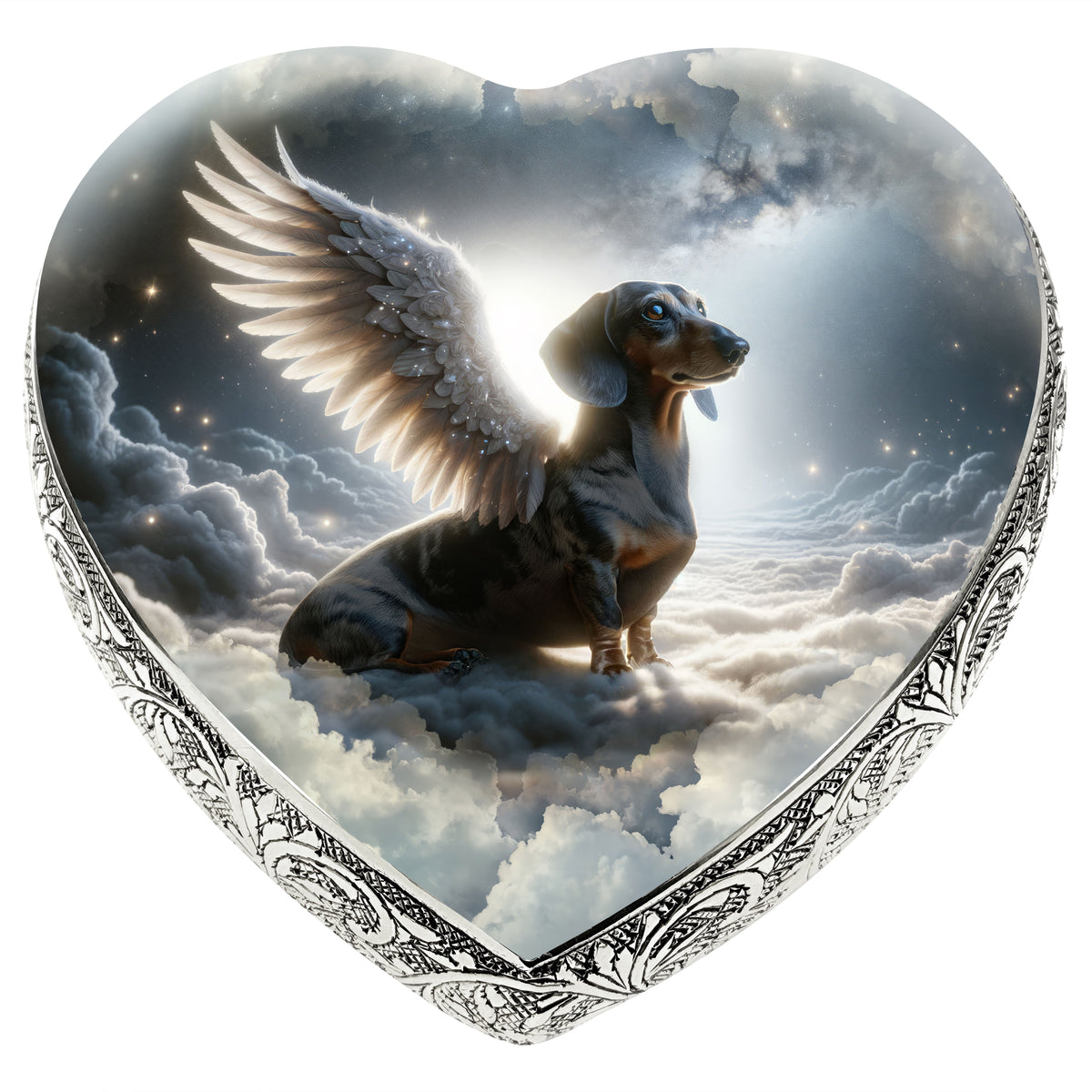 Eternal Elegance Dog Urns Dachshund - Heavenly Splendor Dog Urn