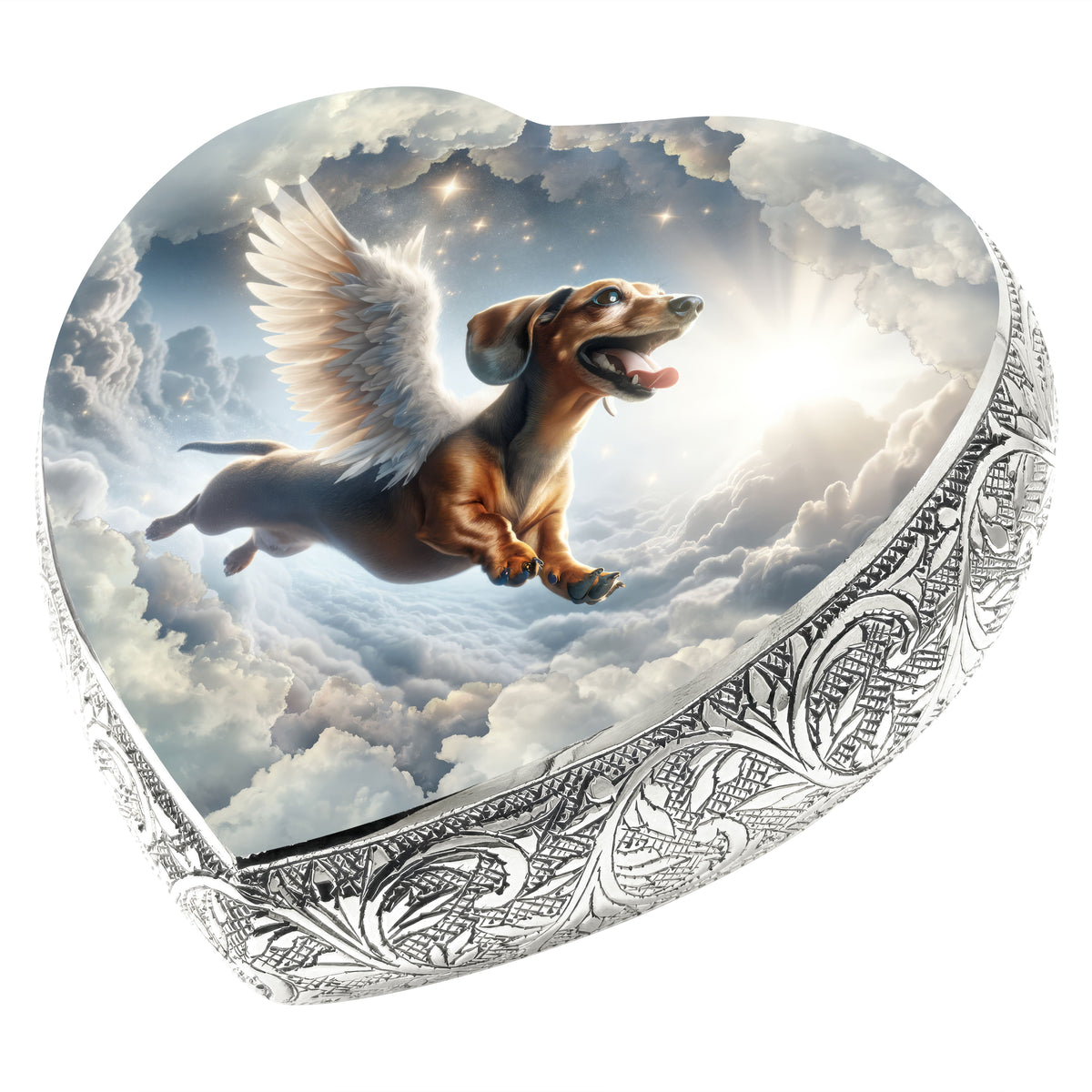 Eternal Elegance Dog Urns Dachshund - Sacred Skyscape Dog Urn