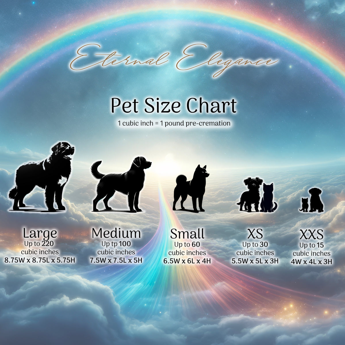 Eternal Elegance Dog Urns Doberman Pinscher - Heavenly Tapestry Dog Urn