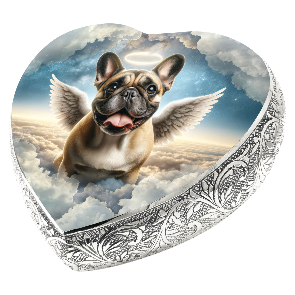 Eternal Elegance Dog Urns French Bulldog - Cherubic Charm Dog Urn