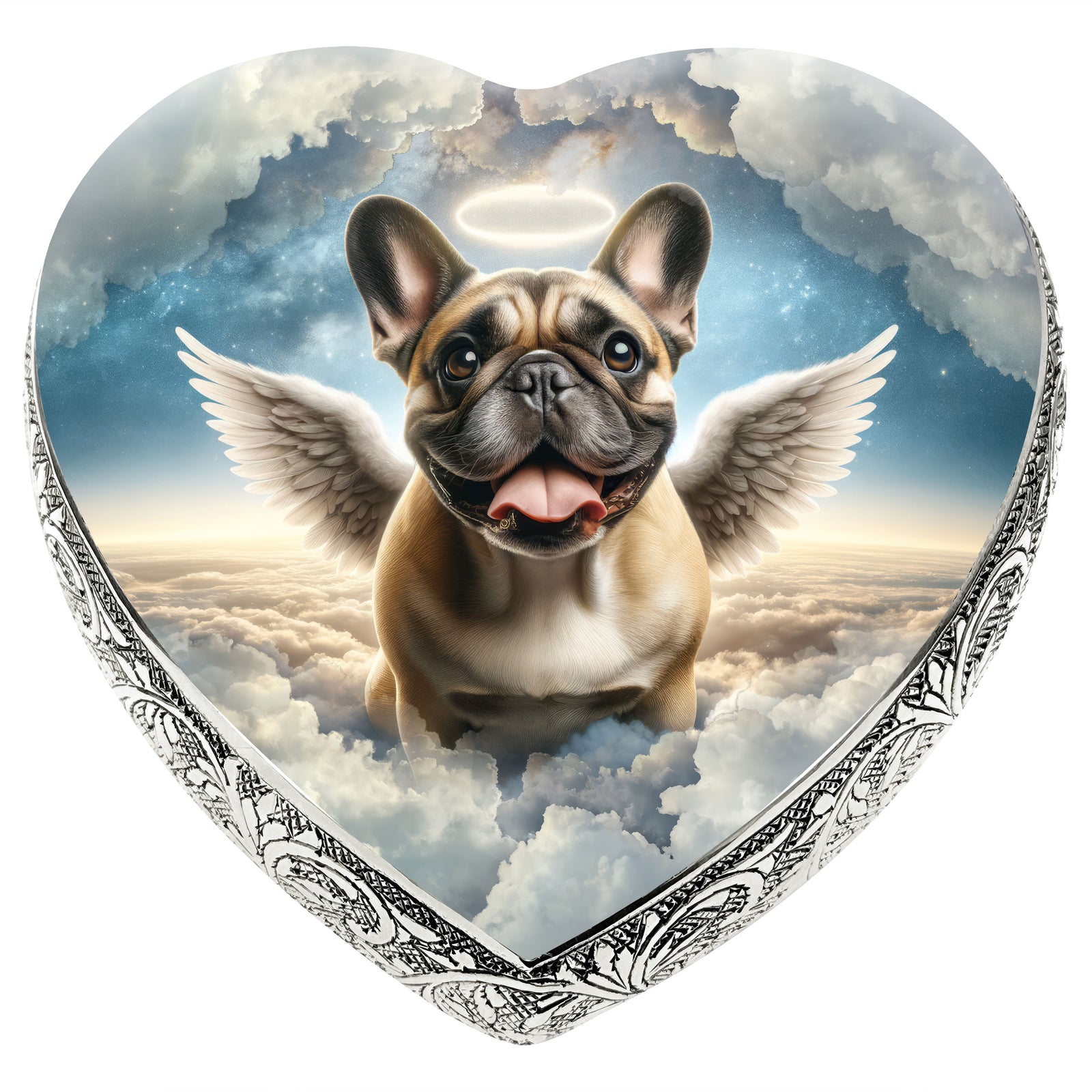 Eternal Elegance Dog Urns French Bulldog - Cherubic Charm Dog Urn