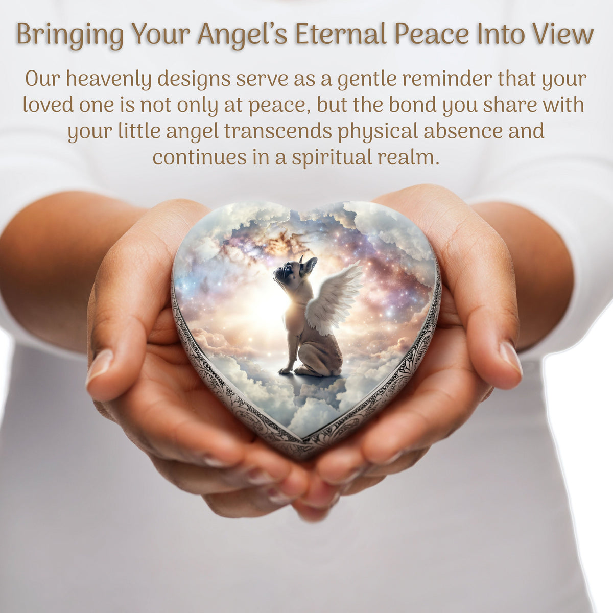 Eternal Elegance Dog Urns French Bulldog - Cosmic Fantasy Dog Urn