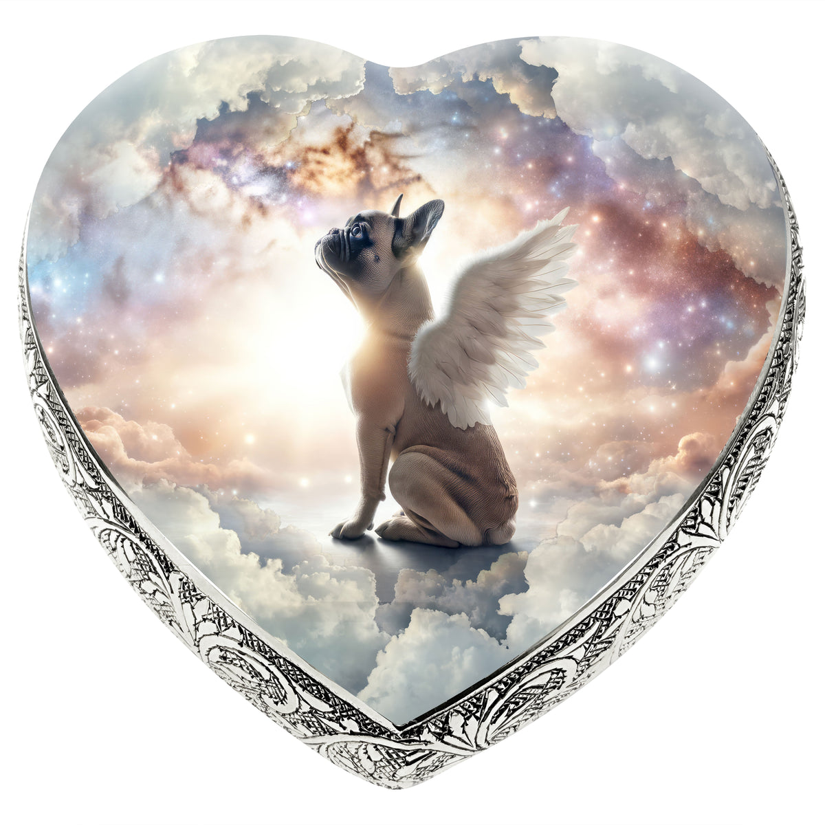 Eternal Elegance Dog Urns French Bulldog - Cosmic Fantasy Dog Urn