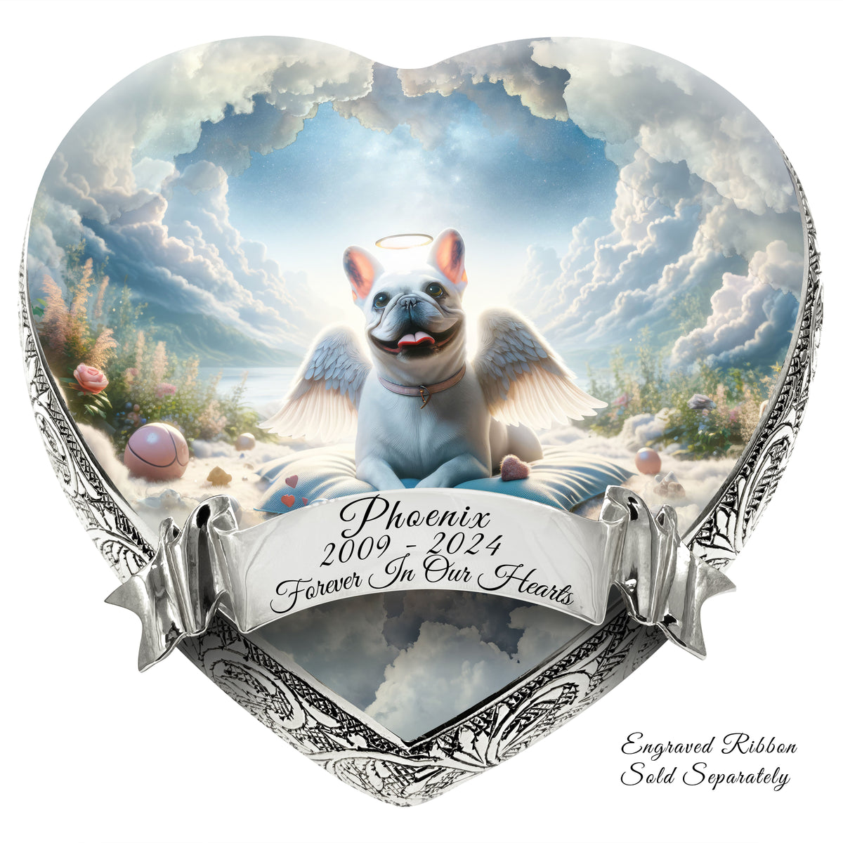 Eternal Elegance Dog Urns French Bulldog - Ethereal Vision Dog Urn