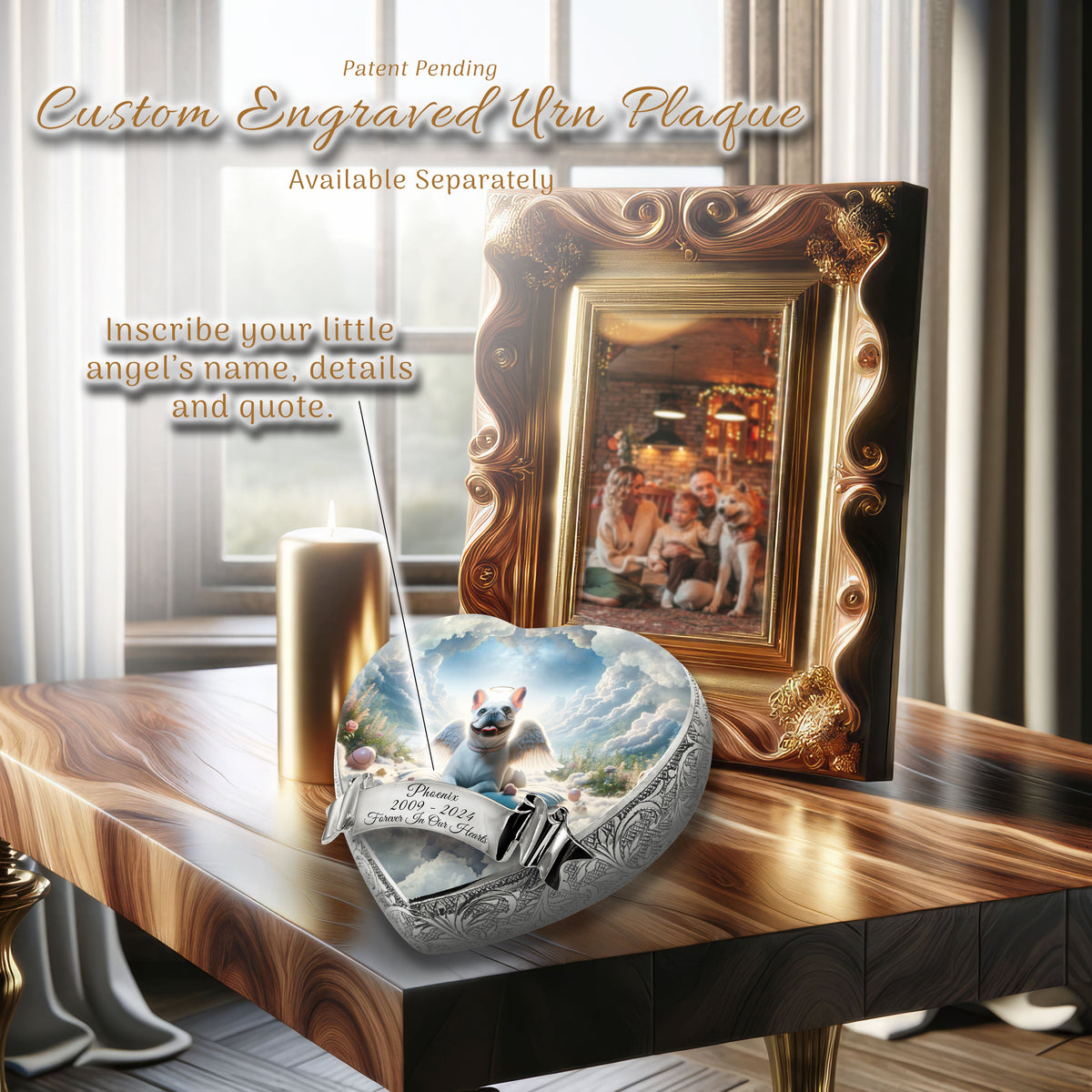 Eternal Elegance Dog Urns French Bulldog - Ethereal Vision Dog Urn