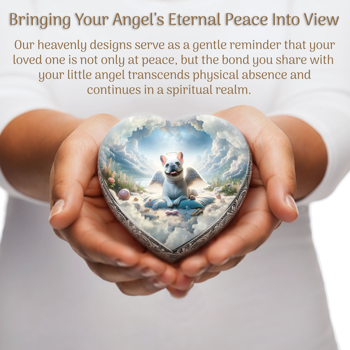 Eternal Elegance Dog Urns French Bulldog - Ethereal Vision Dog Urn