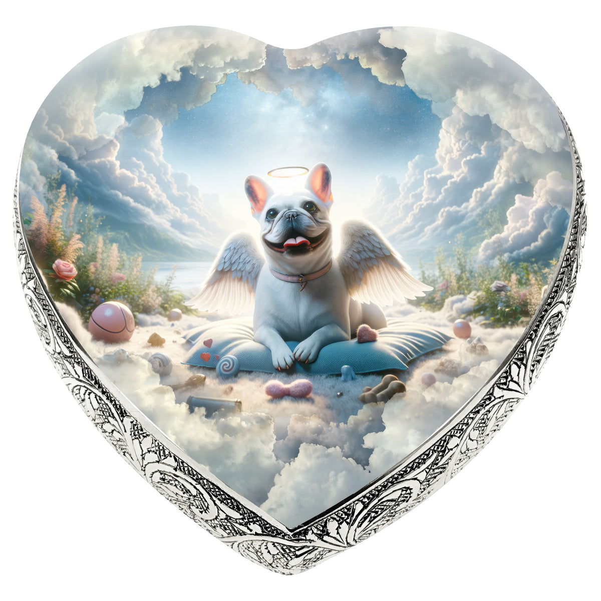 Eternal Elegance Dog Urns French Bulldog - Ethereal Vision Dog Urn