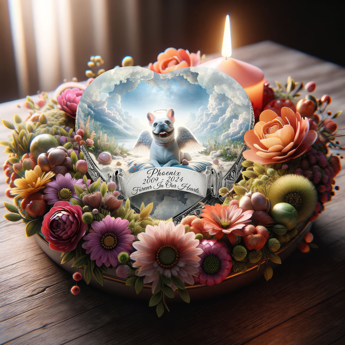 Eternal Elegance Dog Urns French Bulldog - Ethereal Vision Dog Urn