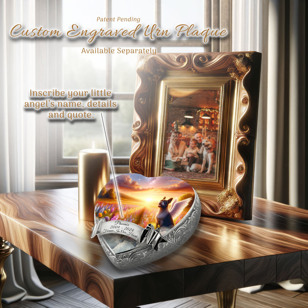 Eternal Elegance Dog Urns French Bulldog - Etheric Breeze Dog Urn