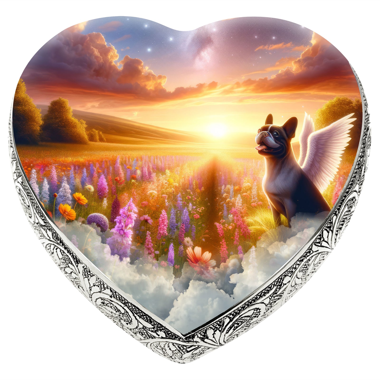 Eternal Elegance Dog Urns French Bulldog - Etheric Breeze Dog Urn