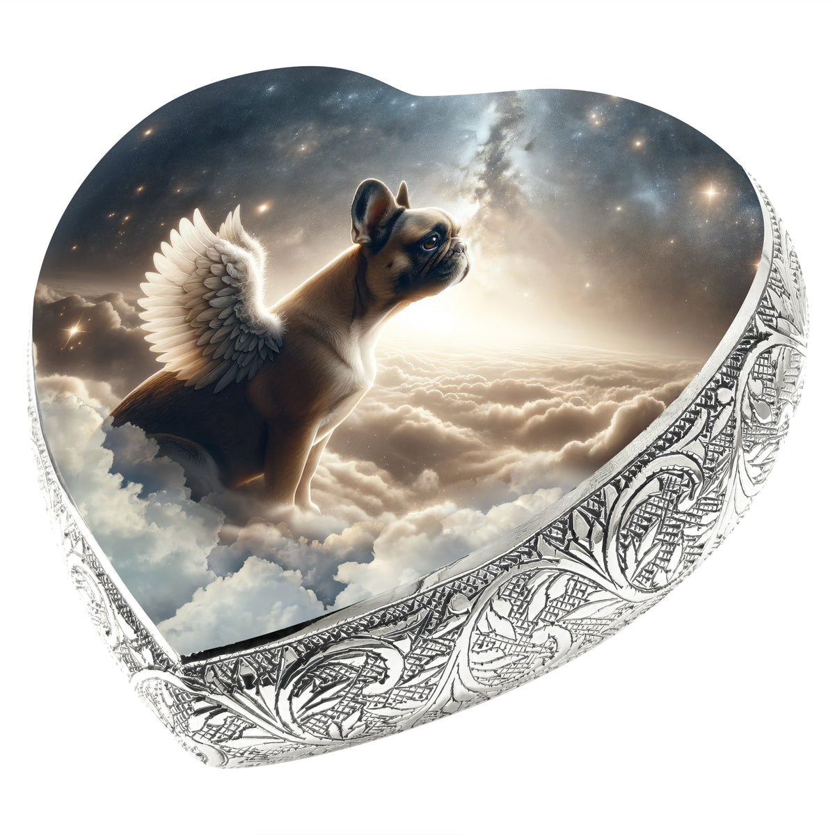 Eternal Elegance Dog Urns French Bulldog - Milky Way Whisper Dog Urn