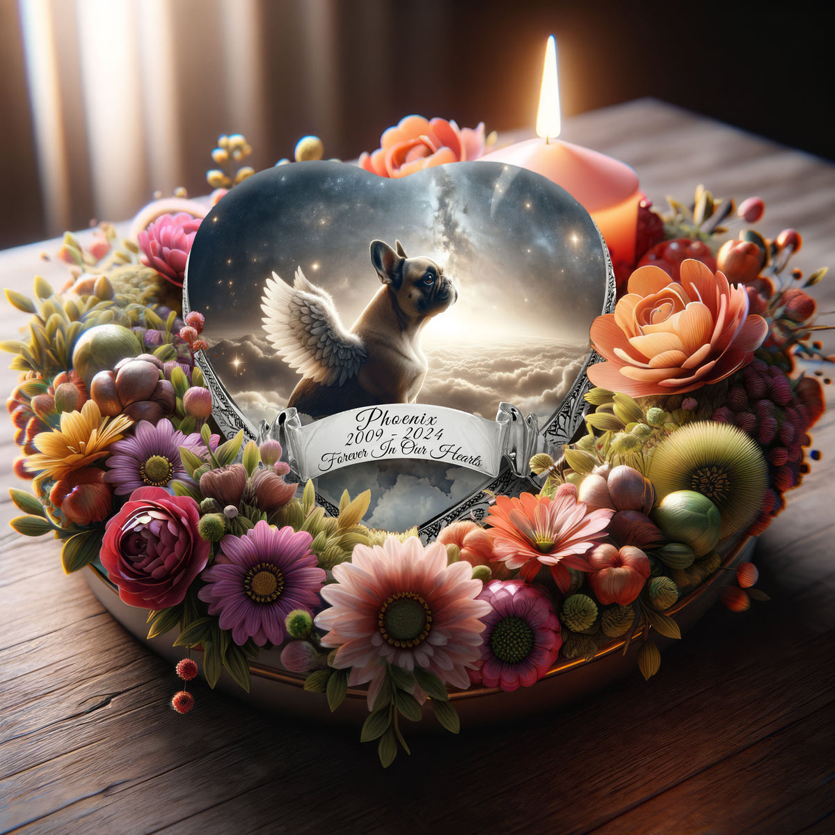 Eternal Elegance Dog Urns French Bulldog - Milky Way Whisper Dog Urn