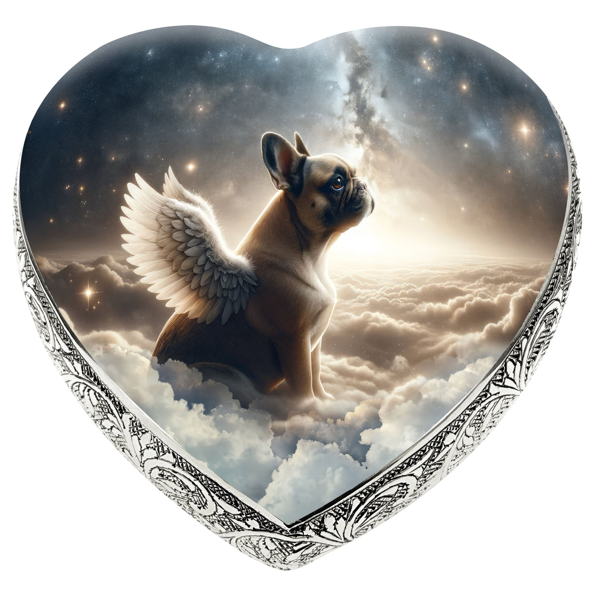 Eternal Elegance Dog Urns French Bulldog - Milky Way Whisper Dog Urn