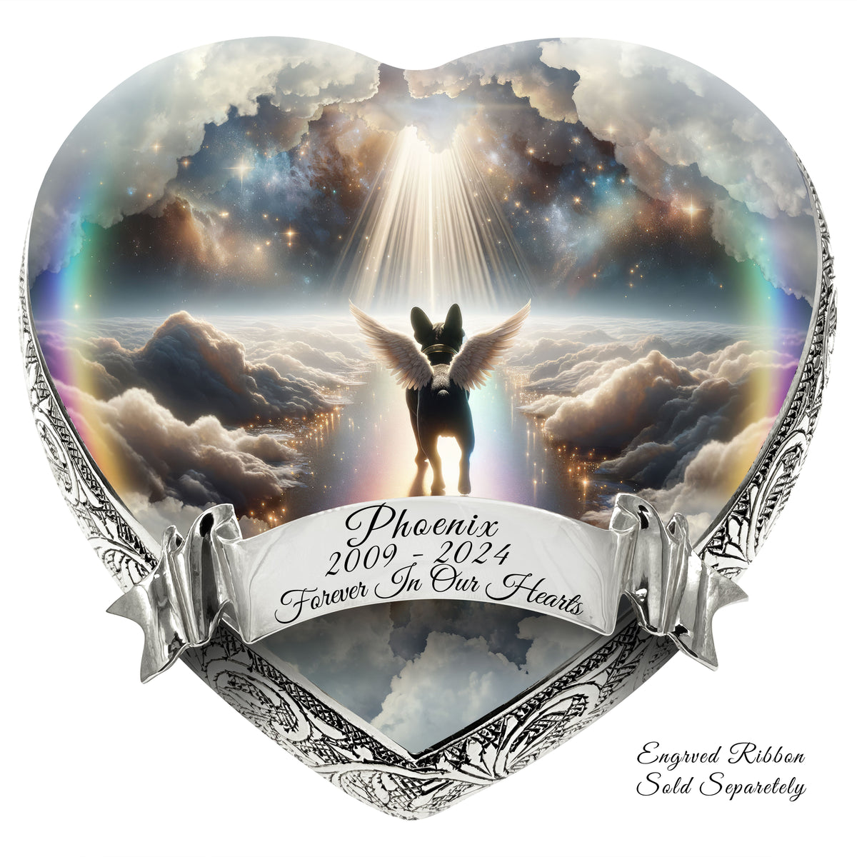 Eternal Elegance Dog Urns French Bulldog - Paradise Beam Dog Urn