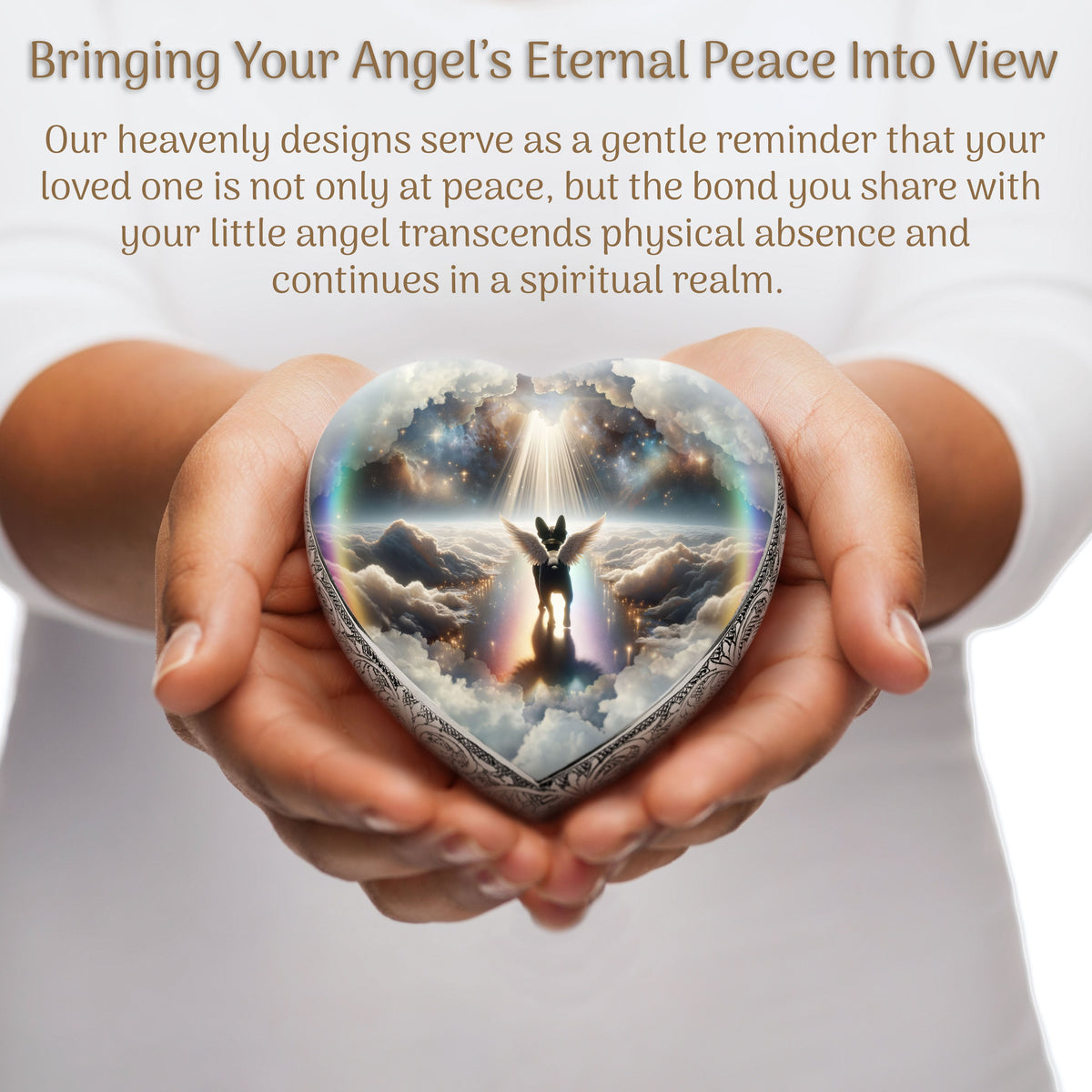 Eternal Elegance Dog Urns French Bulldog - Paradise Beam Dog Urn