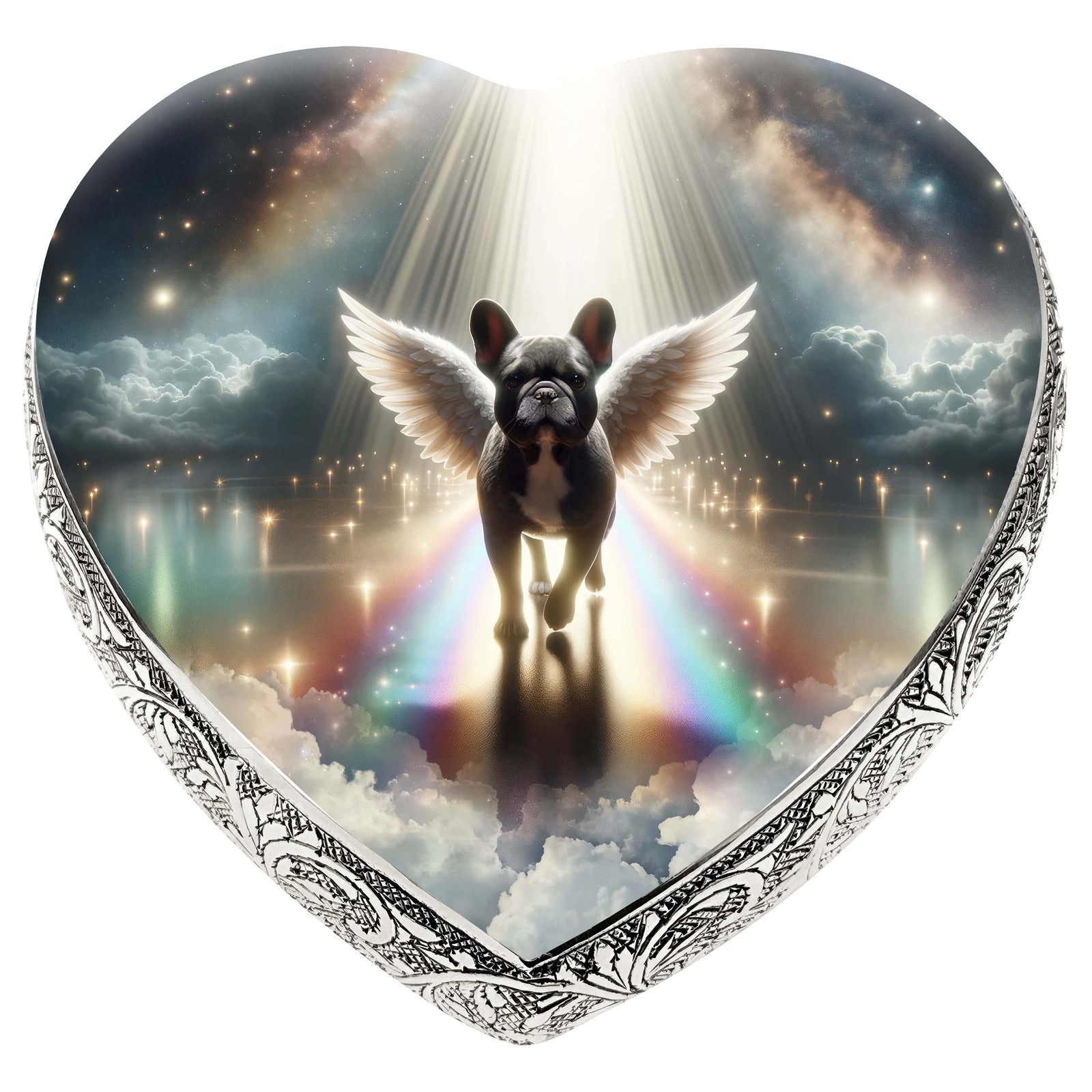 Eternal Elegance Dog Urns French Bulldog - Rainbow Bridge Dog Urn