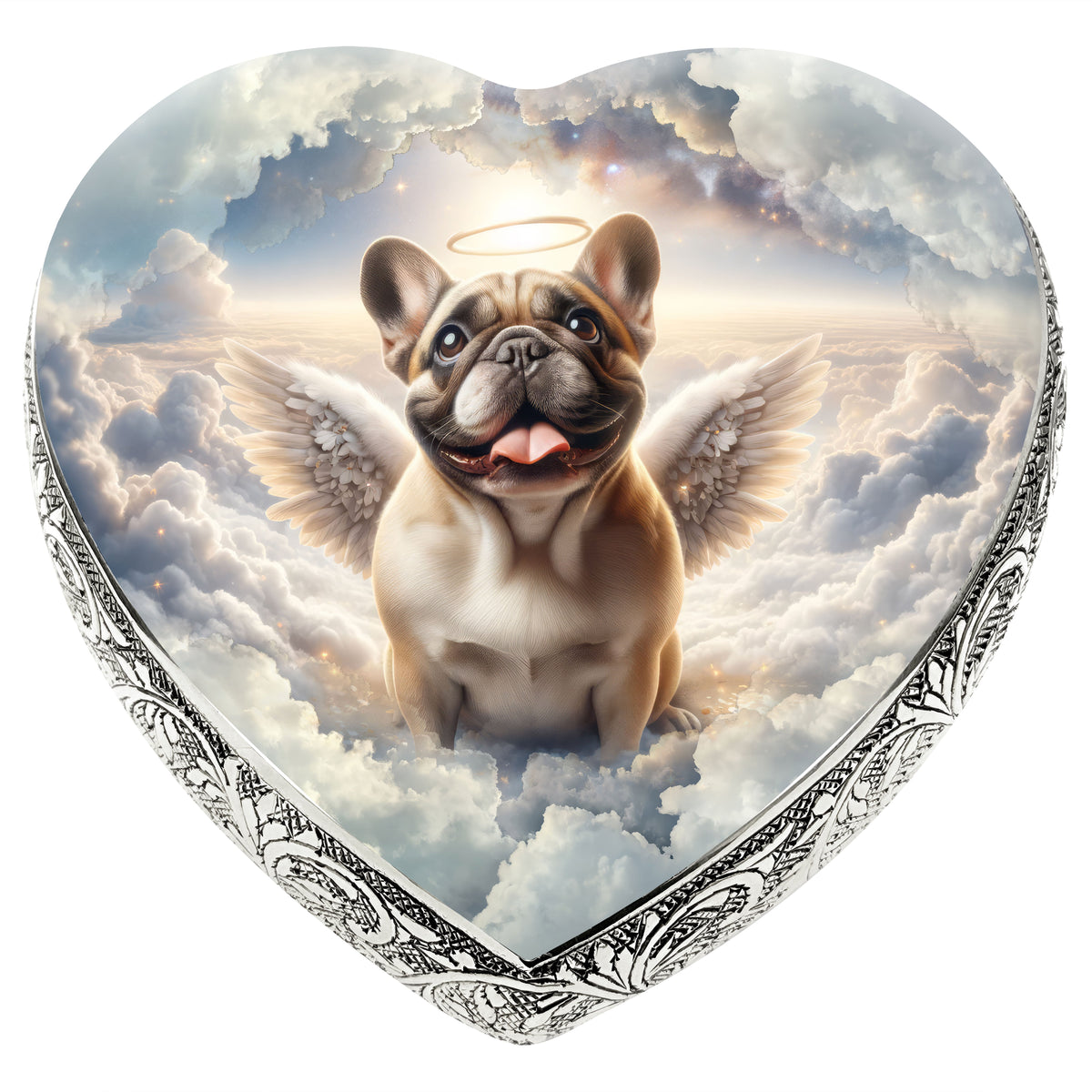 Eternal Elegance Dog Urns French Bulldog - Skyward Grace Dog Urn